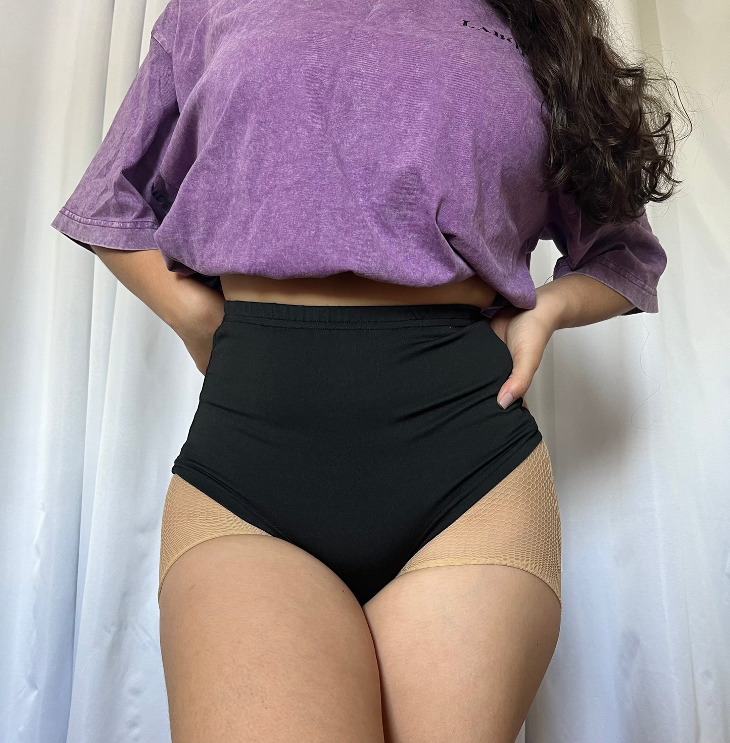 Elara Short Fishnets