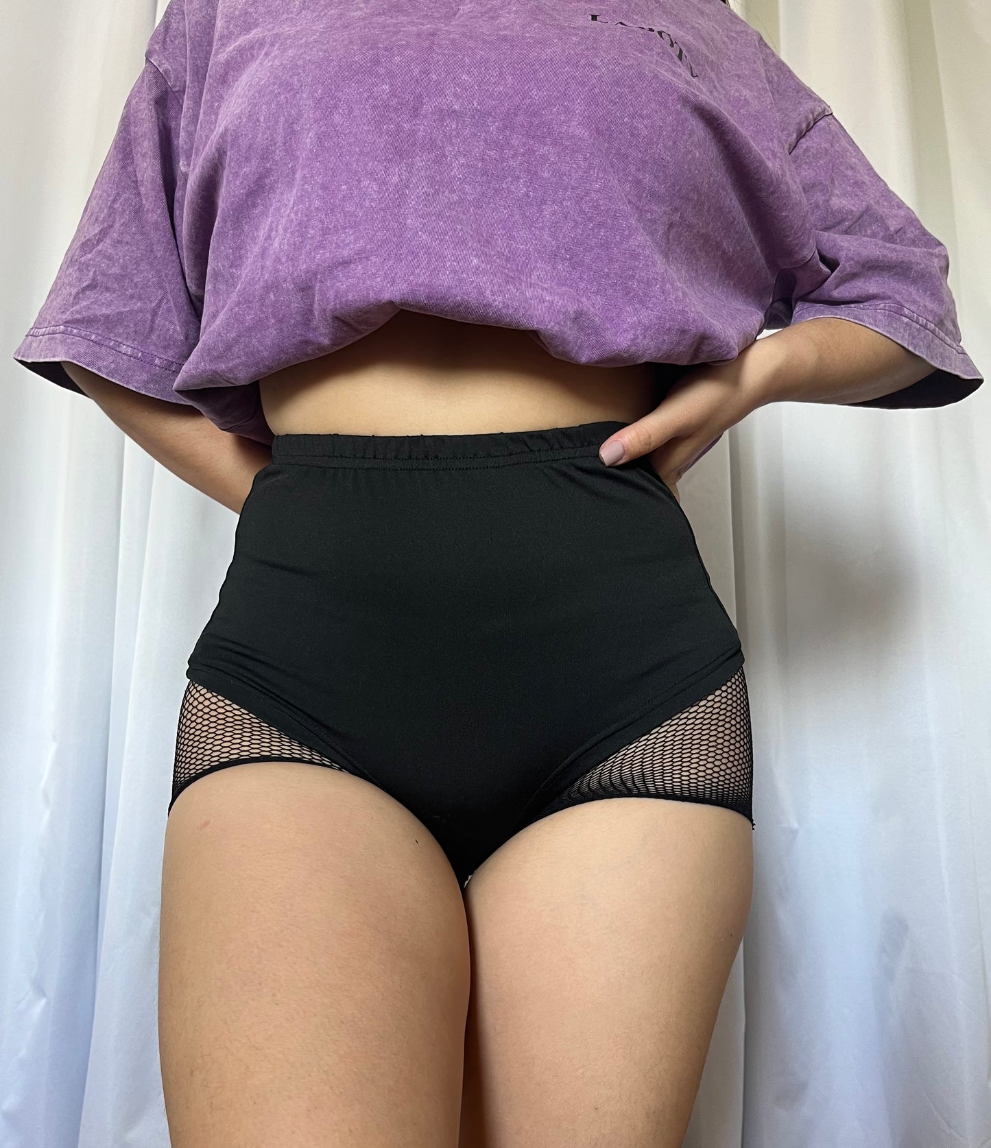 Elara Short Fishnets